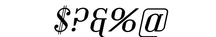 SF Covington Exp Italic Font OTHER CHARS