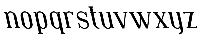 SF Covington Rev Italic Font LOWERCASE