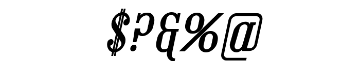 SF Covington SC Bold Italic Font OTHER CHARS