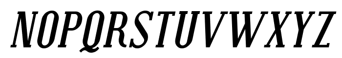 SF Covington SC Bold Italic Font UPPERCASE