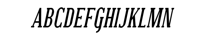 SF Covington SC Cond Bold Italic Font LOWERCASE