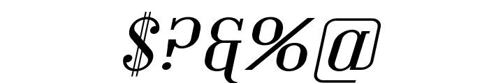 SF Covington SC Exp Italic Font OTHER CHARS