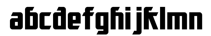SF Electrotome Bold Font LOWERCASE