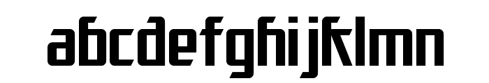SF Electrotome Font LOWERCASE