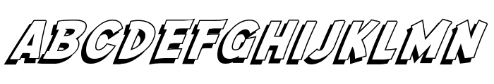 SF Fedora Shadow Font LOWERCASE