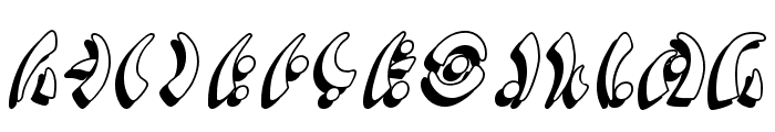 SF Fedora Symbols Font UPPERCASE