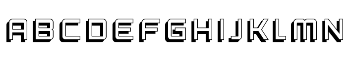 SF Fedora Titles Shadow Font UPPERCASE