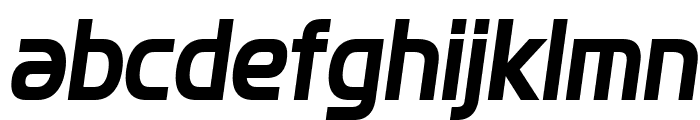 SF Fourche Bold Italic Font LOWERCASE