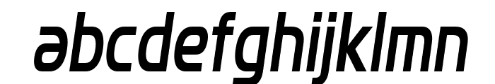 SF Fourche Condensed Italic Font LOWERCASE