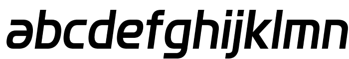 SF Fourche Italic Font LOWERCASE