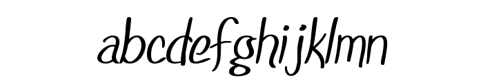 SF Foxboro Script Font LOWERCASE
