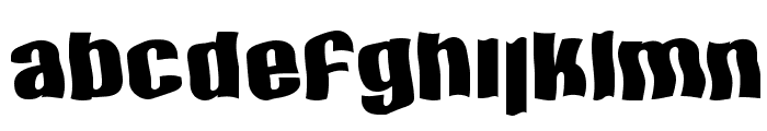 SF Hallucination Font LOWERCASE