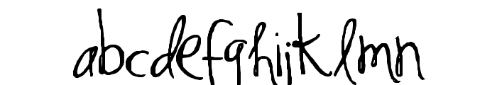 SF-Happiness Font LOWERCASE