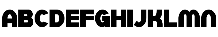 SF Juggernaut Condensed Bold Font LOWERCASE
