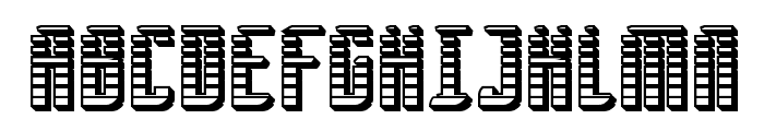 SF Piezolectric SFX Font UPPERCASE