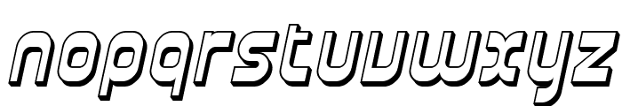 SF Plasmatica Shaded Italic Font LOWERCASE