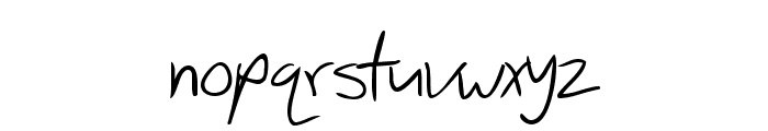 SF Scribbled Sans Font LOWERCASE