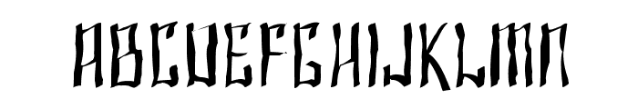 SF Shai Fontai Distressed Font LOWERCASE