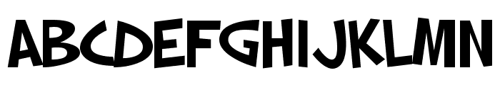 SF Slapstick Comic Font UPPERCASE