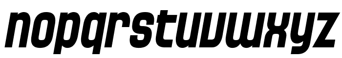 SF Speedwaystar Bold Italic Font LOWERCASE