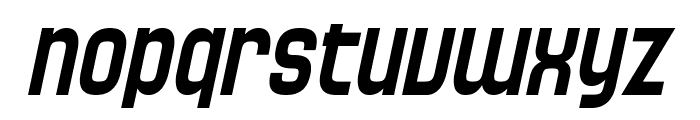 SF Speedwaystar Condensed Oblique Font LOWERCASE