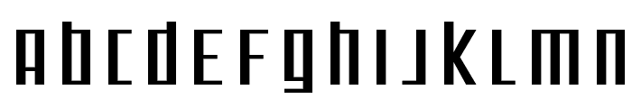 SF Square Root Extended Font UPPERCASE