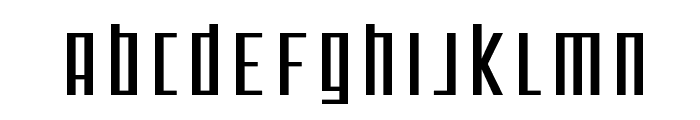 SF Square Root Font UPPERCASE
