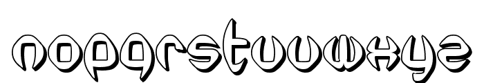 SF Synthonic Pop Shaded Font LOWERCASE