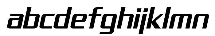 SF Theramin Gothic Oblique Font LOWERCASE