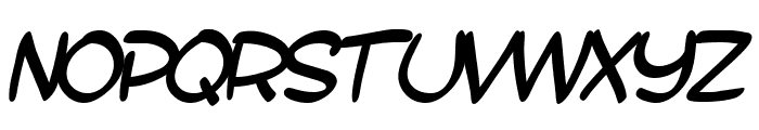 SF Toontime B Italic Font UPPERCASE