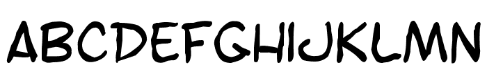 SF Toontime Blotch Font LOWERCASE