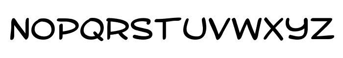 SF Toontime Extended Font LOWERCASE