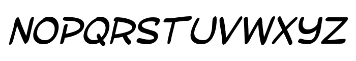 SF Toontime Italic Font UPPERCASE