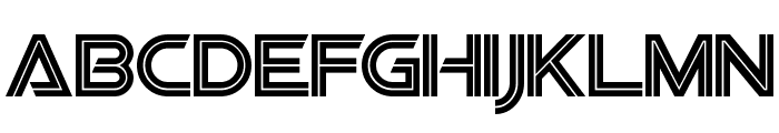 SF Viper Squadron Font LOWERCASE