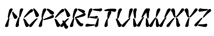 SF Wasabi Bold Italic Font LOWERCASE