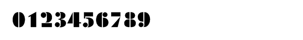 SG Futura® Black SB Regular Font OTHER CHARS