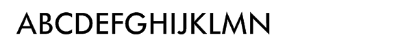 SG FuturaÂ® SB Medium Font UPPERCASE