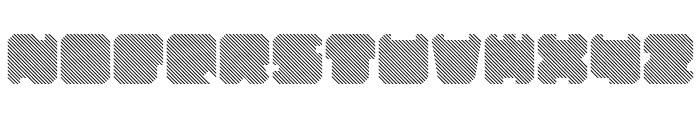 SHD TechnoType Italic Font UPPERCASE