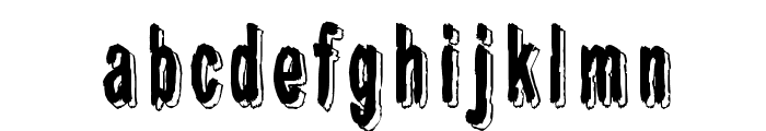Shadow Catcher Font LOWERCASE