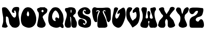 Shagadelic Bold Font UPPERCASE