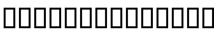 Shang VI Font UPPERCASE