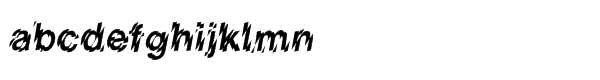 Shatterâ„¢ Std Font LOWERCASE