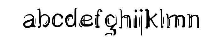 Sheffre Omega Regular Font LOWERCASE