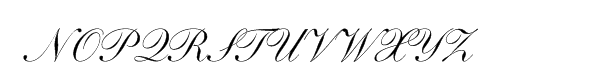 Shelley® Script Pro Cyrillic Regular Font UPPERCASE