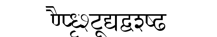 Shivaji01 Font UPPERCASE