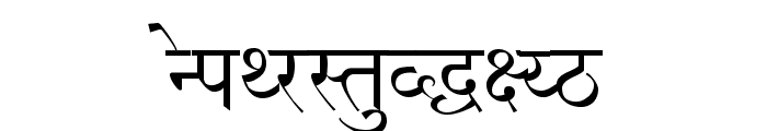 Shivaji01 Font LOWERCASE