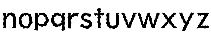 Shiver Font LOWERCASE