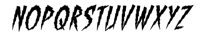 ShockTherapyBB-Italic Font UPPERCASE