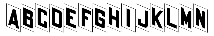 Shohl Regular Font UPPERCASE