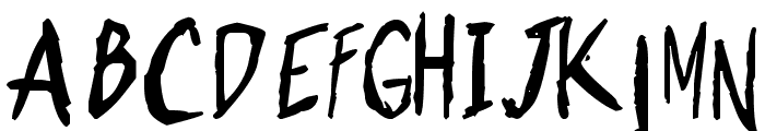 Shonen Punk! Custom Bold Bold Font LOWERCASE